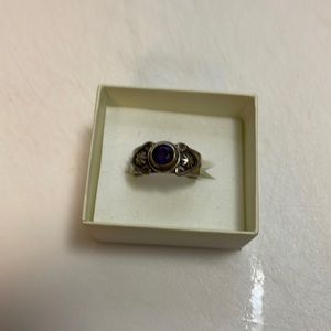 Hand made sterling silver ring.